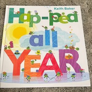 Hap-Pea All Year Children's Book by Keith Baker